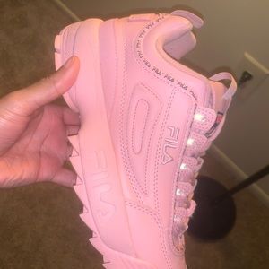 Lightly worn Fil a disruptor ll premium repeat